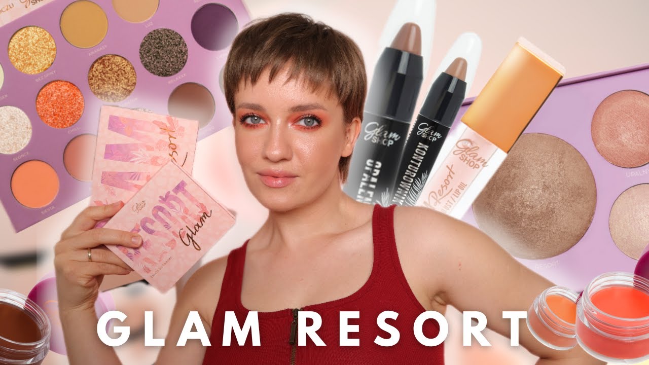 Czy ten bronzer to przesada? Sprawdźmy nową kolekcję GLAMSHOP RESORT
