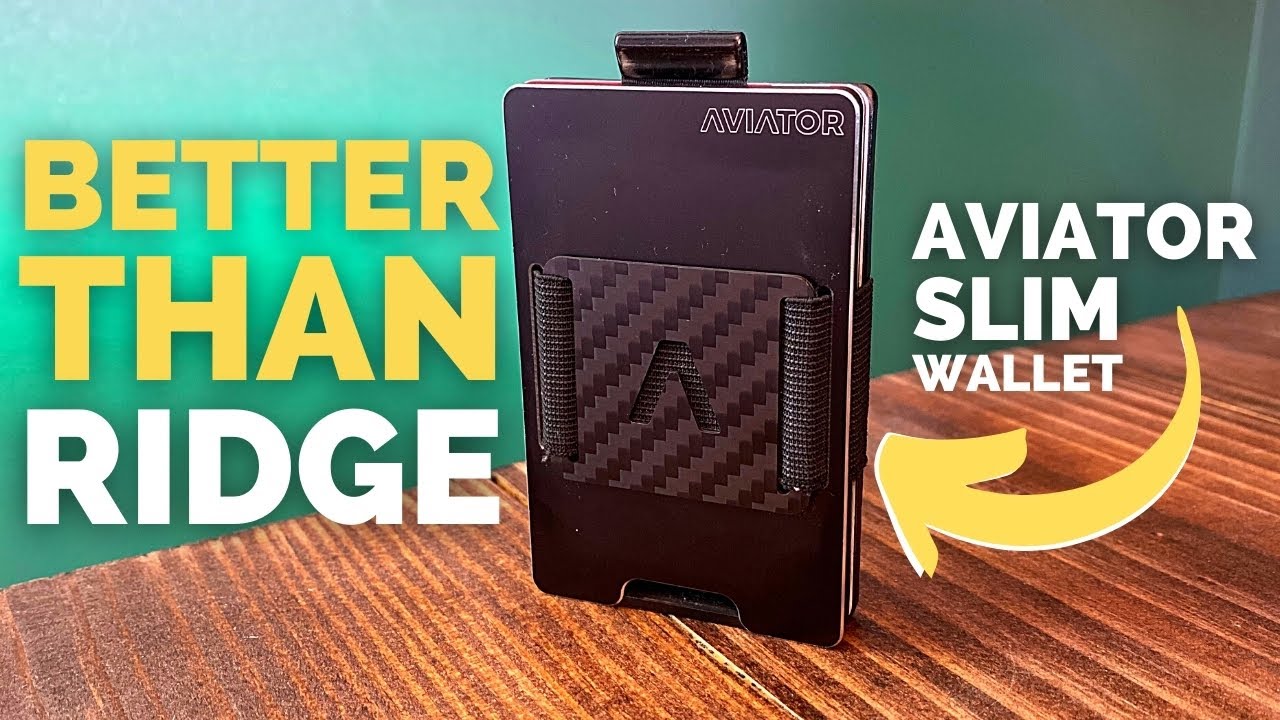 Aviator Slim Wallet Unboxing & Review (Better than Ridge!)