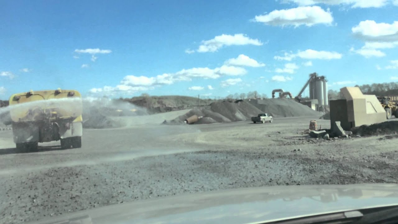 a tour inside a rock quarry