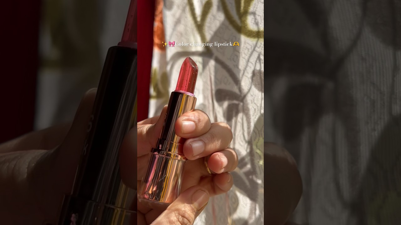 Mars Color changing lipstick Just for Rs 249/- 🫶 Does it work ? 😱 #shorts #youtubeshorts #explore