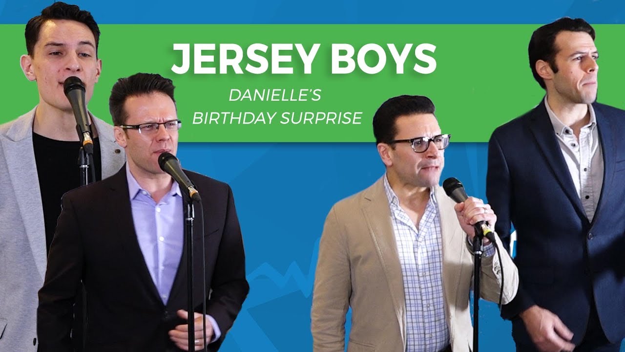 Jersey Boys Surprise Danielle Monaro | Elvis Duran Live