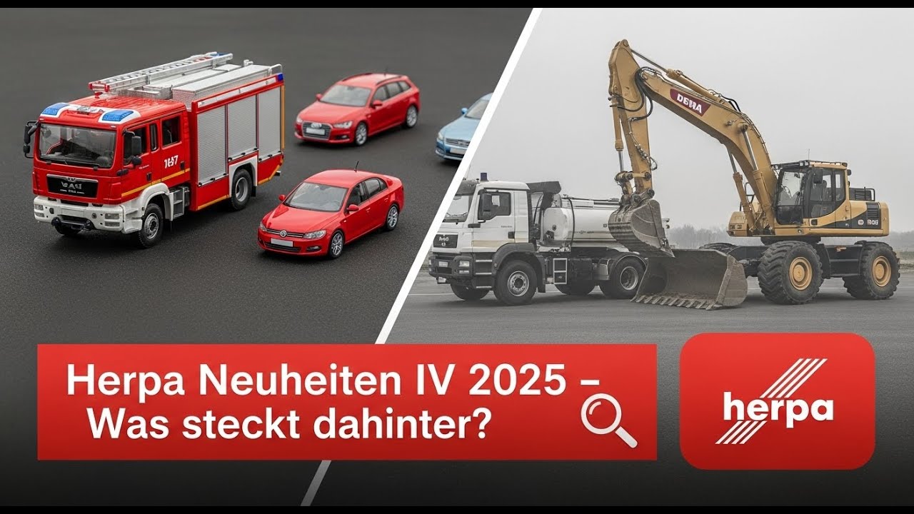 🚨 Herpa Neuheiten IV 2025 – DAS steckt wirklich hinter den Modellen! 🛻🚔🚜