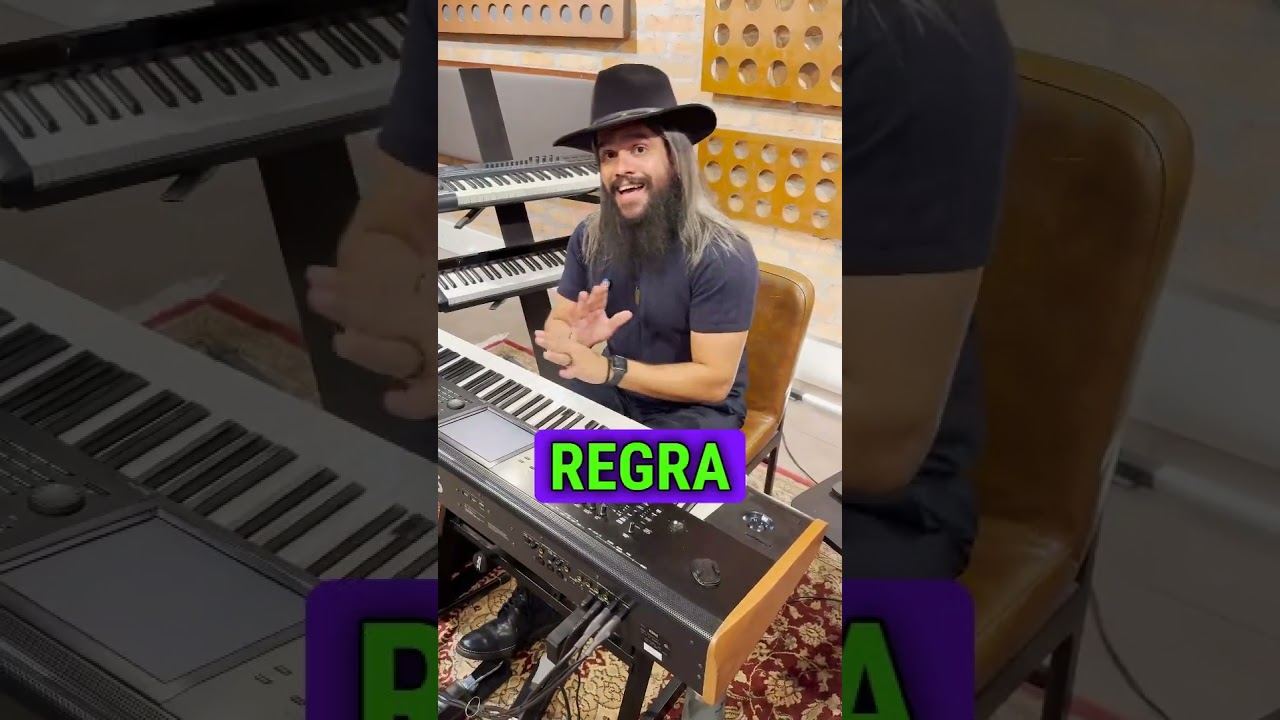 Tem uma postura correta pra tocar teclado?