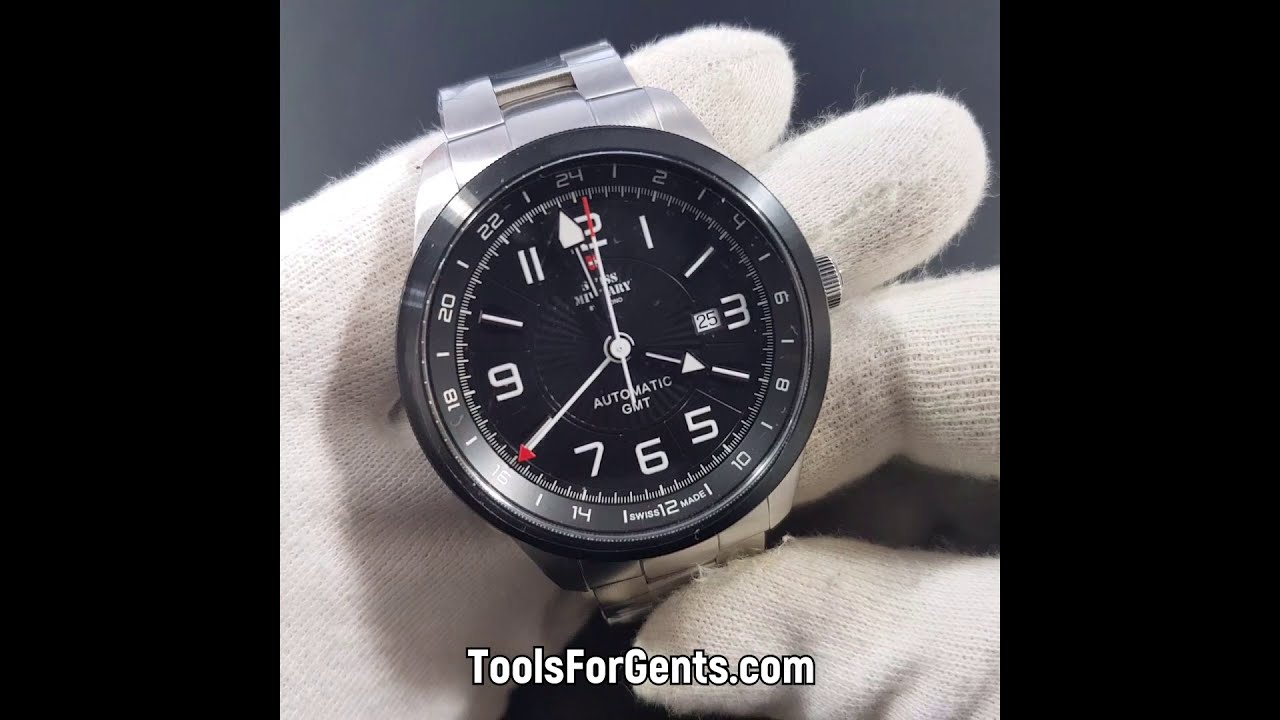 Swiss Military SMA34070 Automatik GMT Uhr (ETA 2893-2) Limited Edition (Angebot)