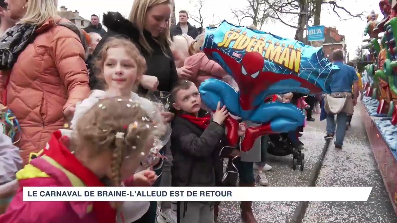 Le retour du carnaval de Braine l'Alleud !