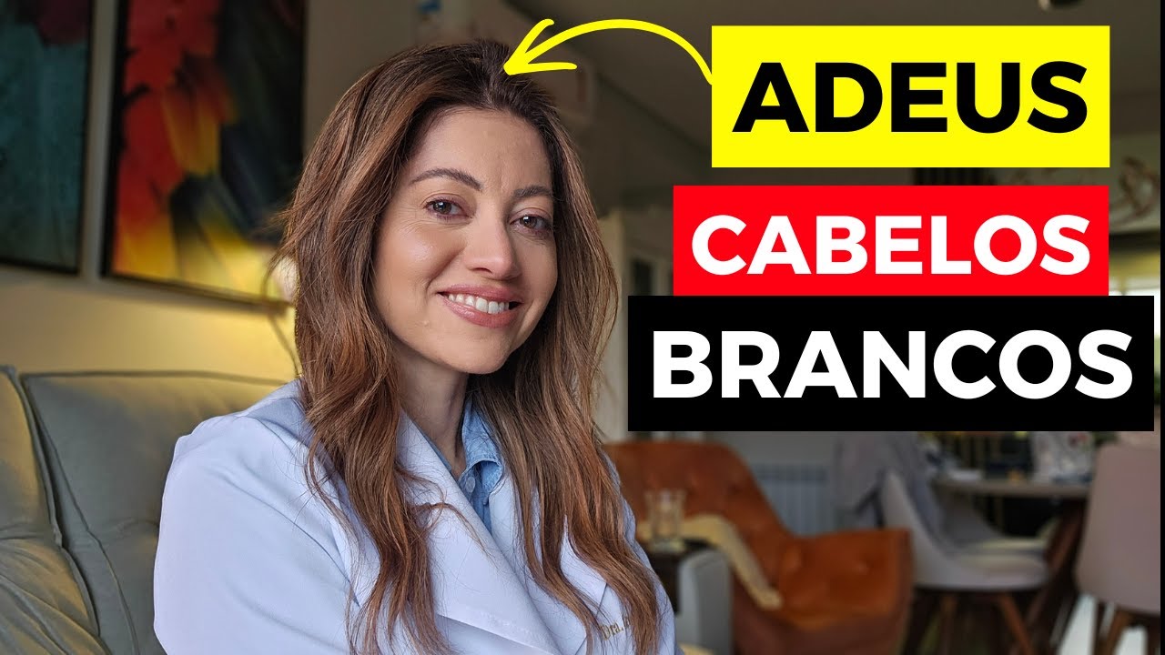 Como PINTAR OS CABELOS BRANCOS em Casa [Passo a Passo] | Dra. Greice Moraes