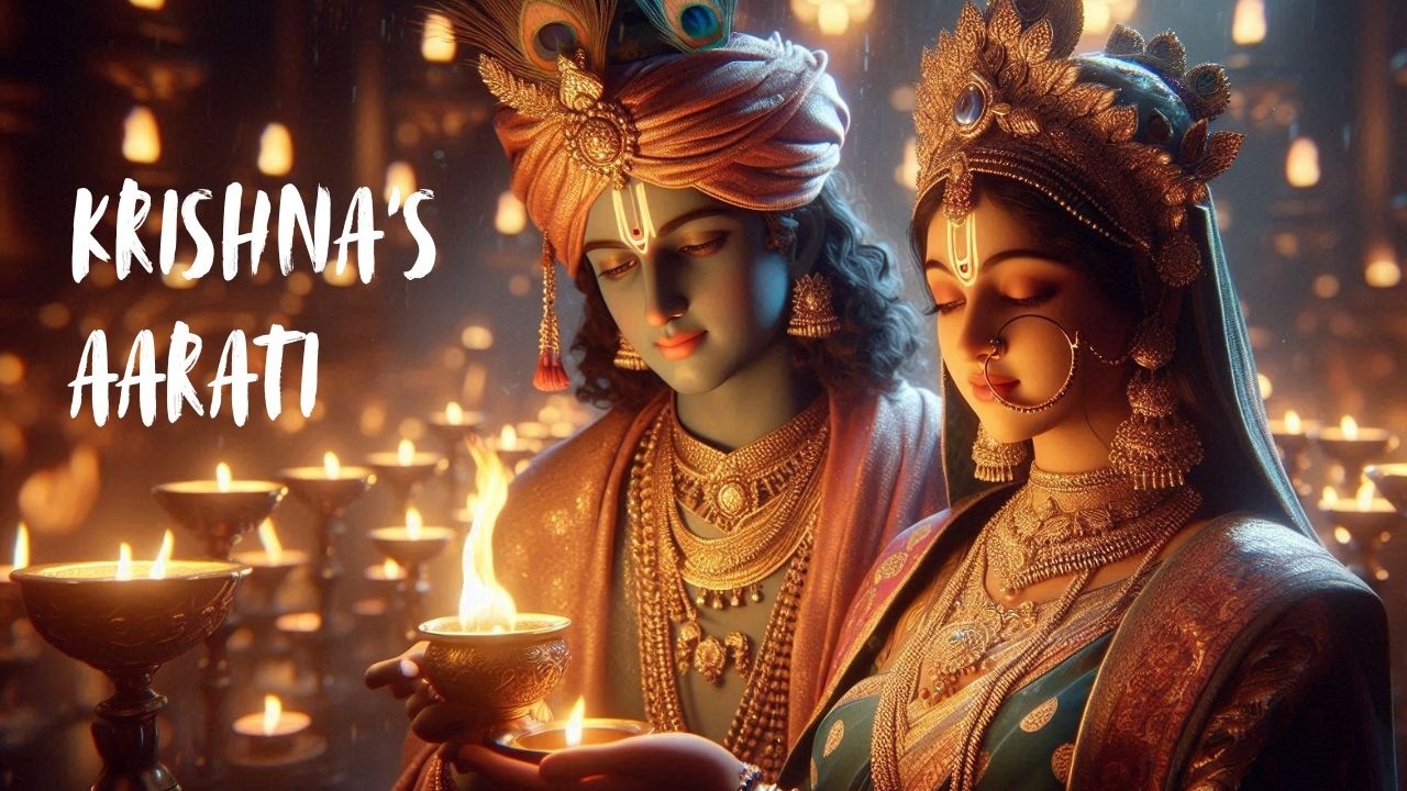 Krishna Jaya Harati De 🙏 | Most Beautiful Aarti | Divine Darshan That Touches the Soul  #arati song