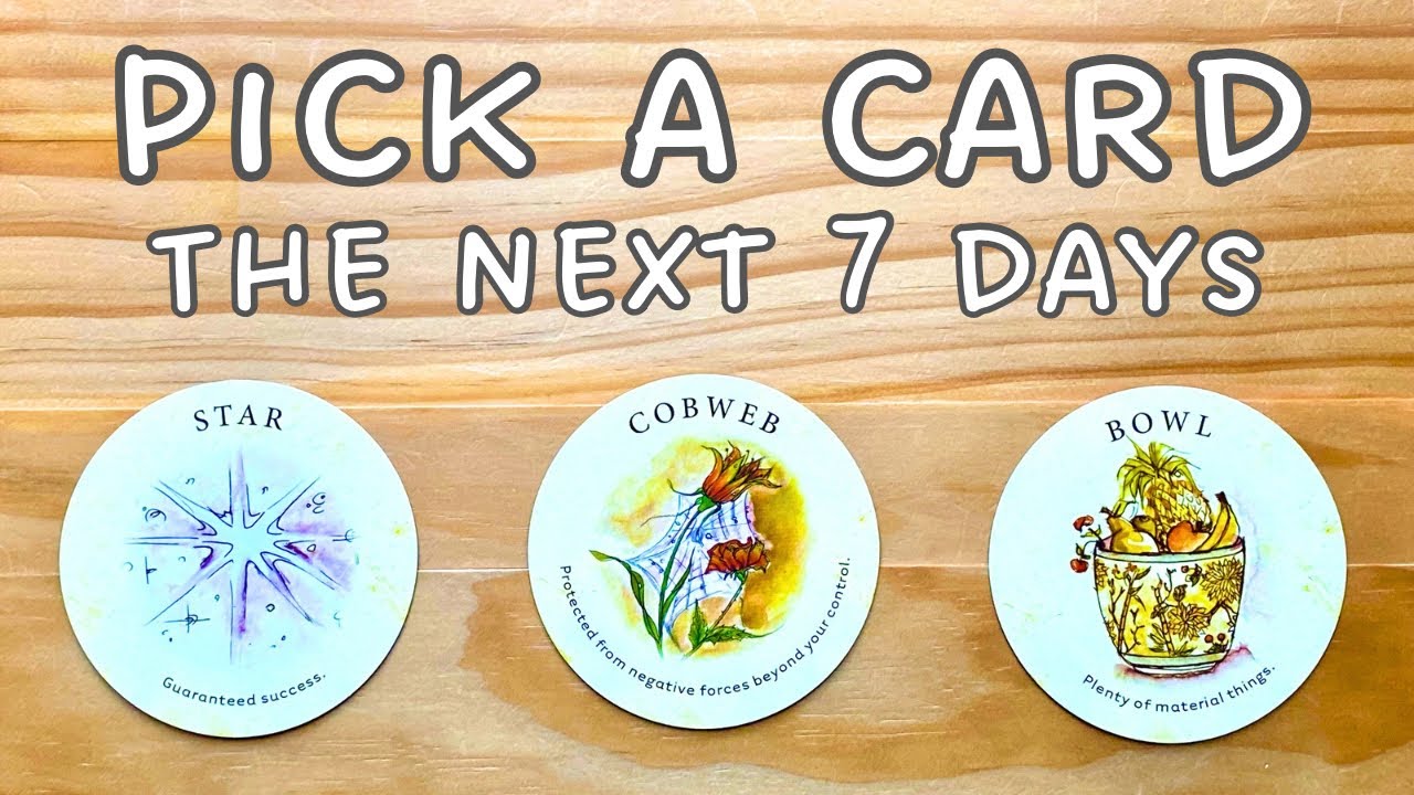 PICK A CARD 🔮👀 What&rsquo;s Coming in Your WEEK AHEAD?? 💚 The Next 7 Days Tarot