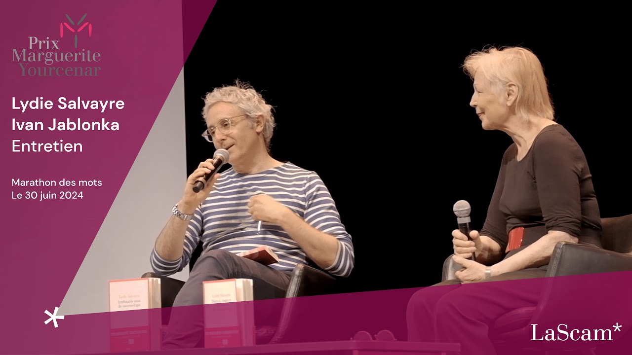 Entretien entre Lydie Salvayre, lauréate du Prix Marguerite Yourcenar 2024 et Ivan Jablonka