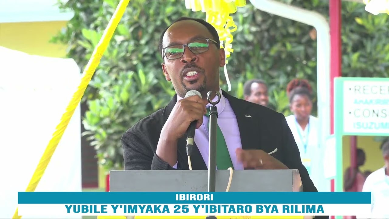 IJAMBO RY'UMUYOBOZI W'IBITARO BYA RILIMA MURI YUBILE Y'IMYAKA  25 Y'IBYO BITARO