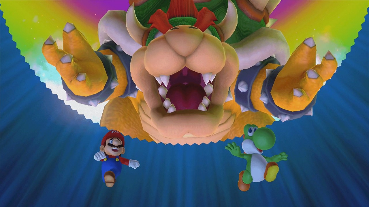 Mario Party 10 - Mario vs Spike vs Yoshi vs Peach vs Bowser - Mushroom Park