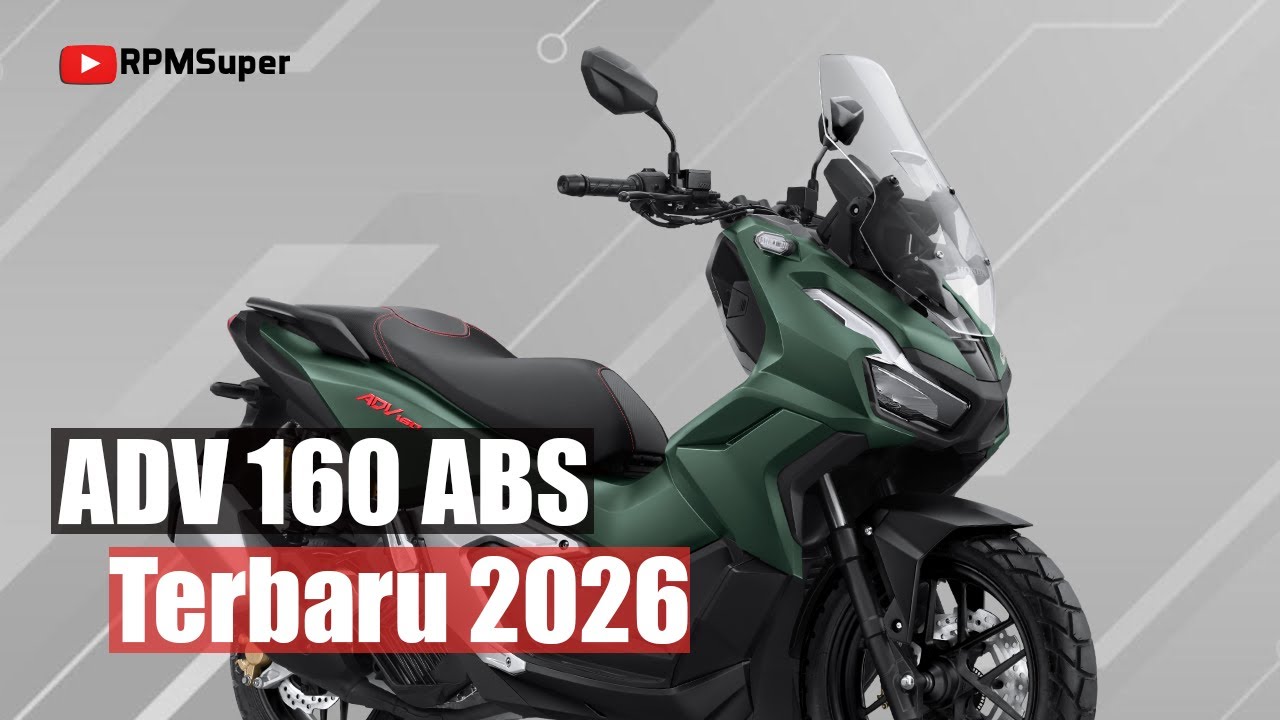 Review Honda ADV 160 ABS 2026 Terbaru. Makin Cakep dan Gagah!