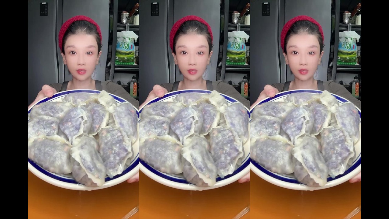ASMR MUKBANG Meat Dumpling SEAFOOD DELICIOUS PORK BELLY EATING SHOW EatingWithLi