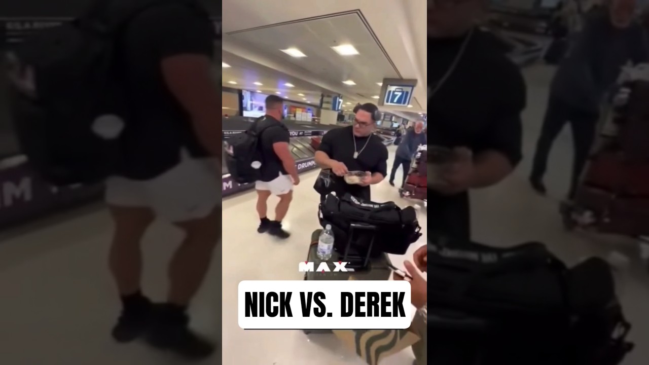 Nick Walker vs. Derek Lunsford Airport CONFRONTATION