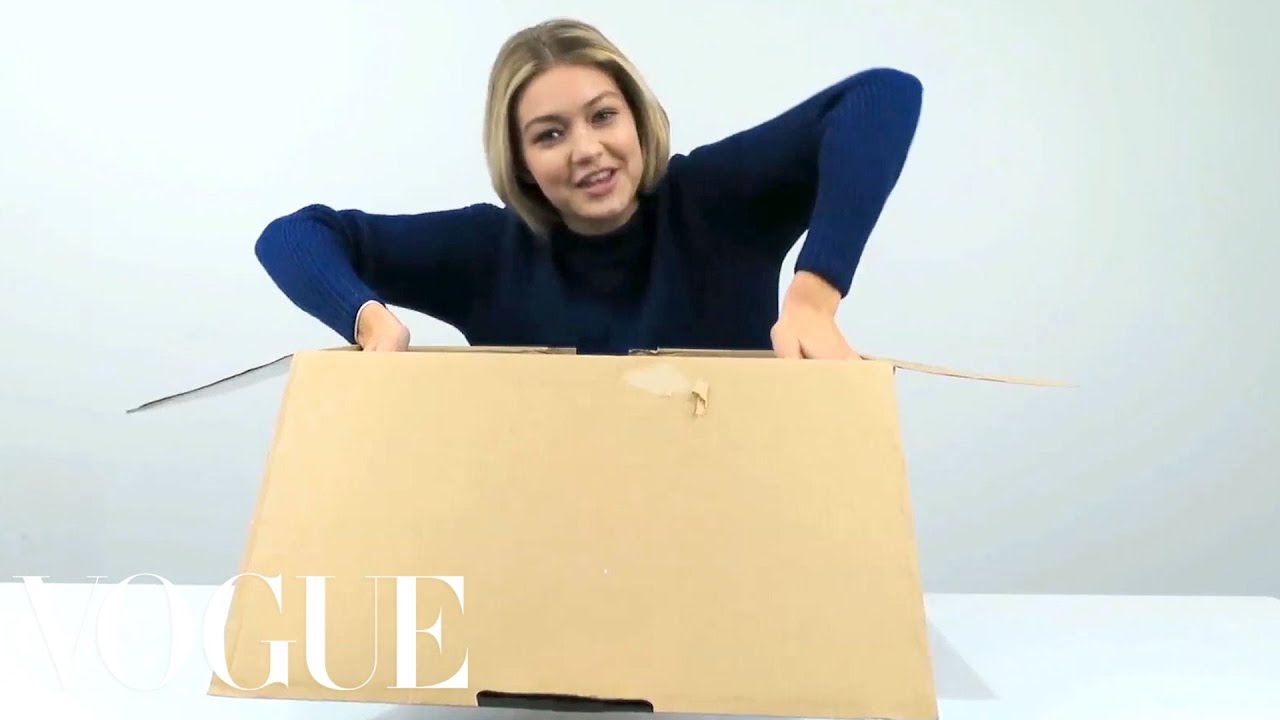 Gigi Hadid Unboxes a Breakfast Station | Vogue