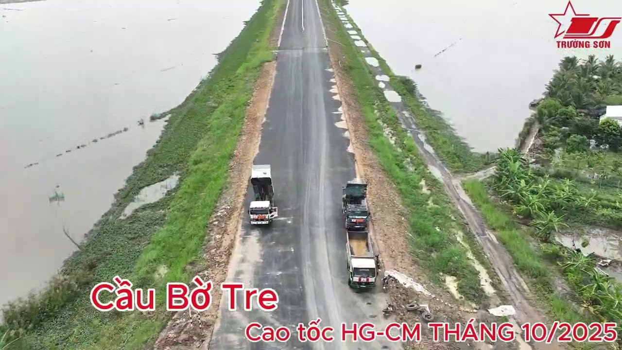 Dự án cao tốc đoạn Hậu Giang  - Cà Mau Tháng  10/2025