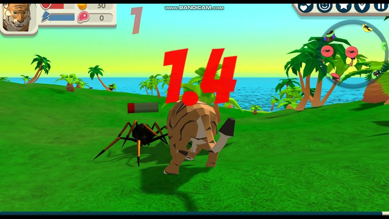 Tiger Simulator 3D - gameplay