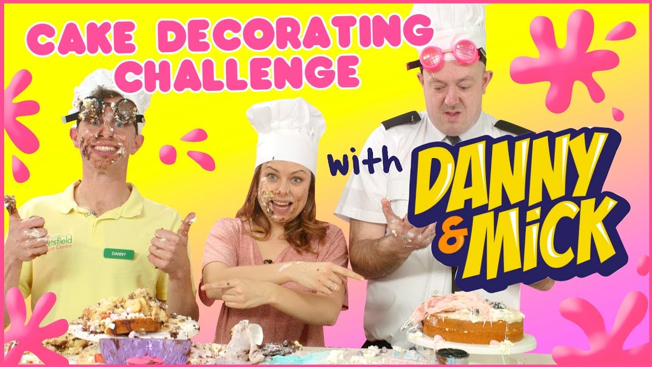 🎂 CAKE DECORATING CHALLENGE | With Danny & Mick 😂
