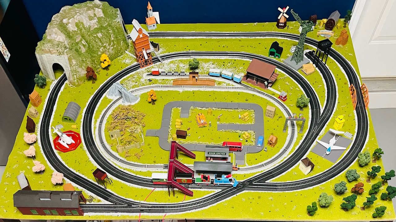Как я построил свой НОВЫЙ макет модели Bachmann HO Thomas