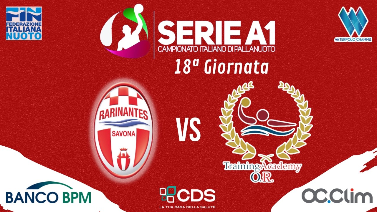 Banco BPM RN Savona 🆚 TA Olympic Roma 23-11 (Full Match)