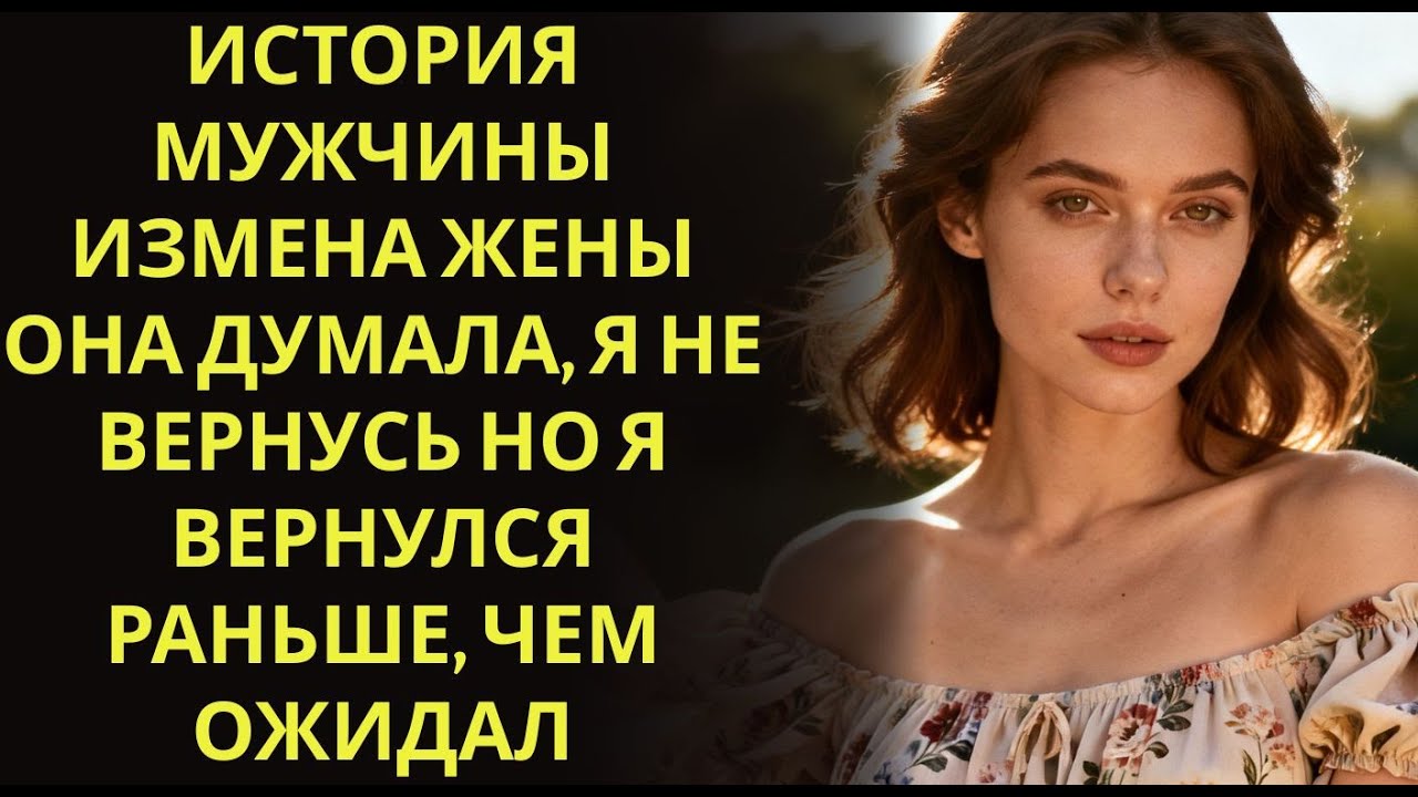 История мужчины   Измена Жены   Она думала, я не вернусь  Но я вернулся раньше, чем ожидал