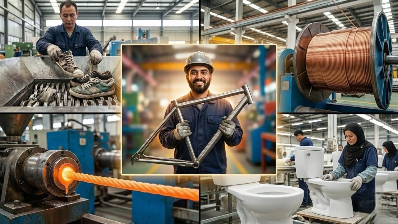 Top 5 Industrial Manufacturing Processes – Full Factory Tour