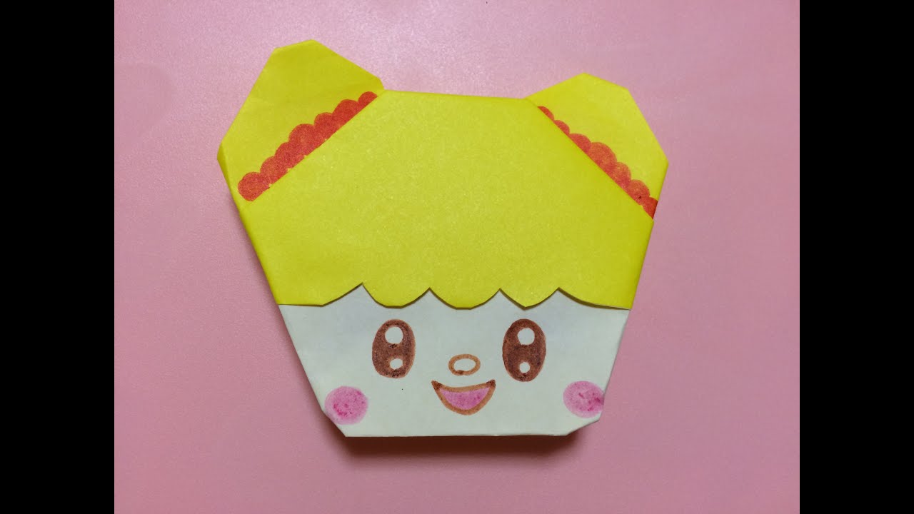 【かわいい】折り紙 こえだちゃん ORIGAMI Koedachan