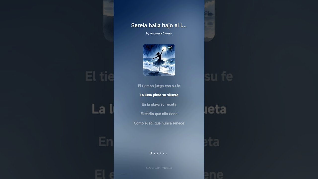 Sereia baila bajo el luar