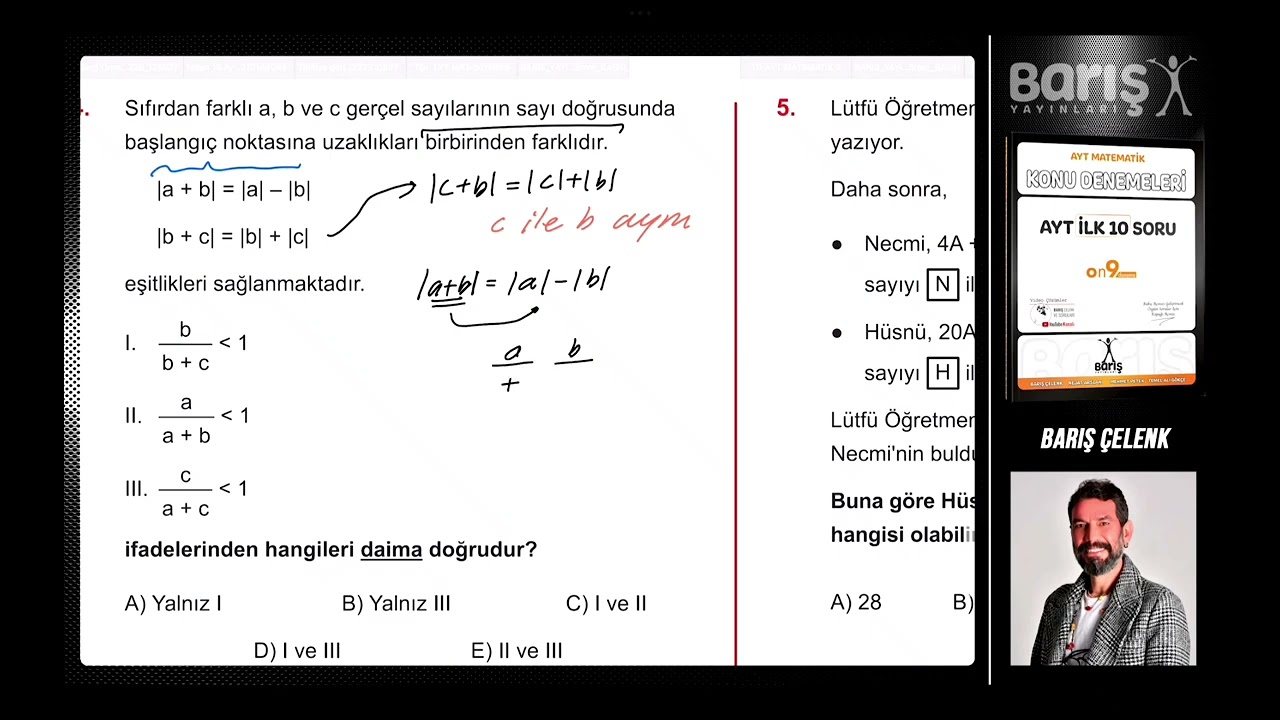 AYT İlk 10 Soru (mutlak)