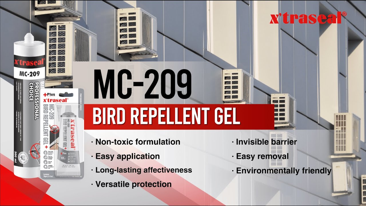 x'traseal MC-209 Bird Repellent Gel