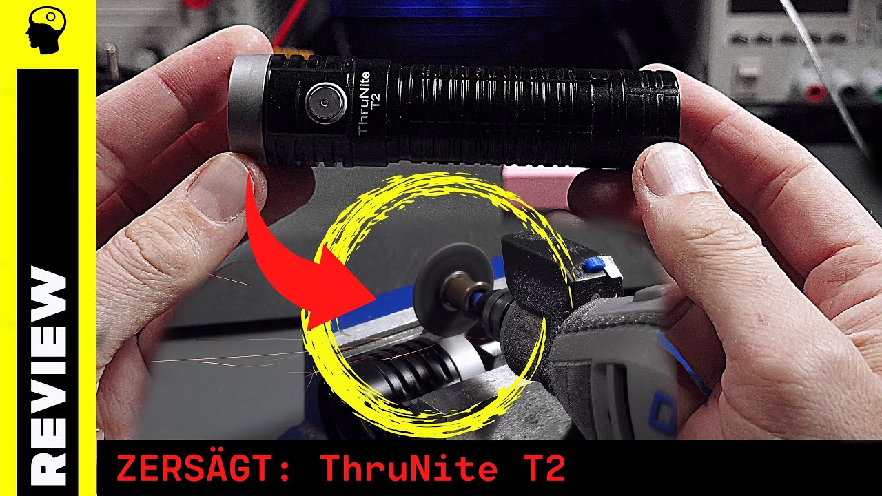 Zersägt! Thrunite T2 | Test | Messungen | Teardown