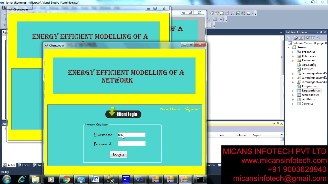 Energy Efficient  modelling of a Network- IEEE PROJECTS 2018