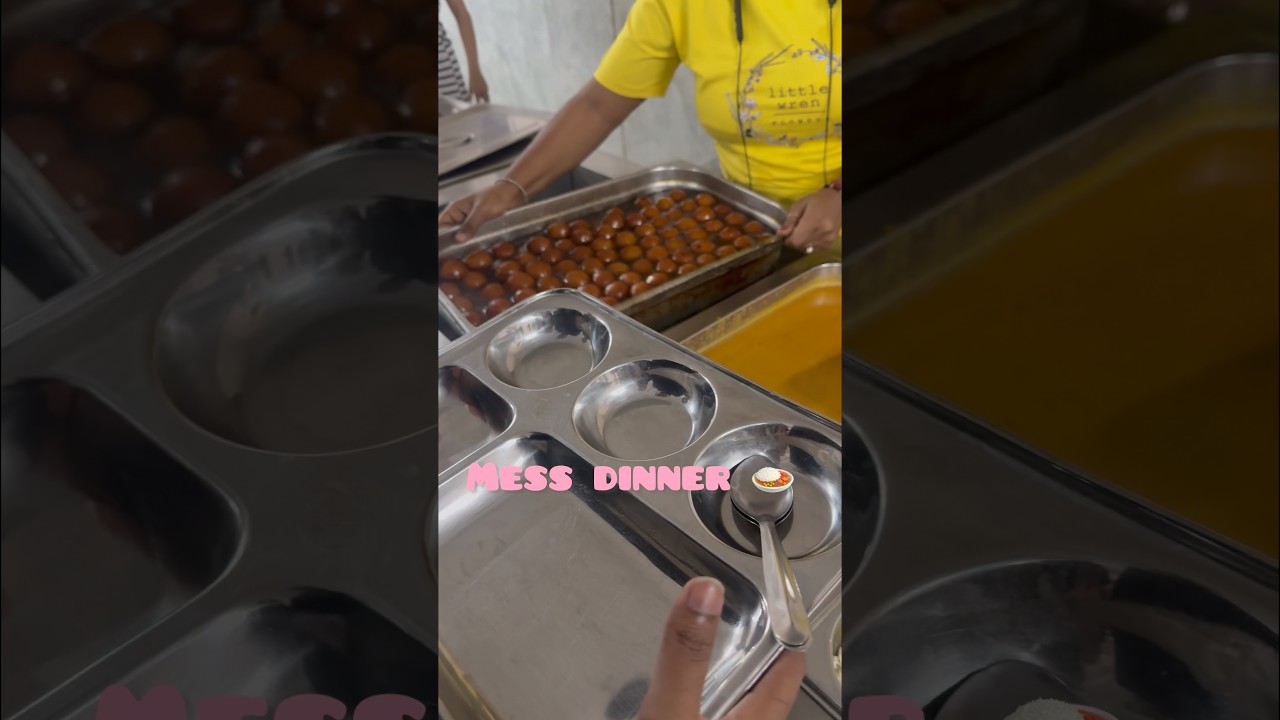 Girls hostel mess food review #food #hostellife #viral #foodvideo #trendingshorts #ytshorts #hostel