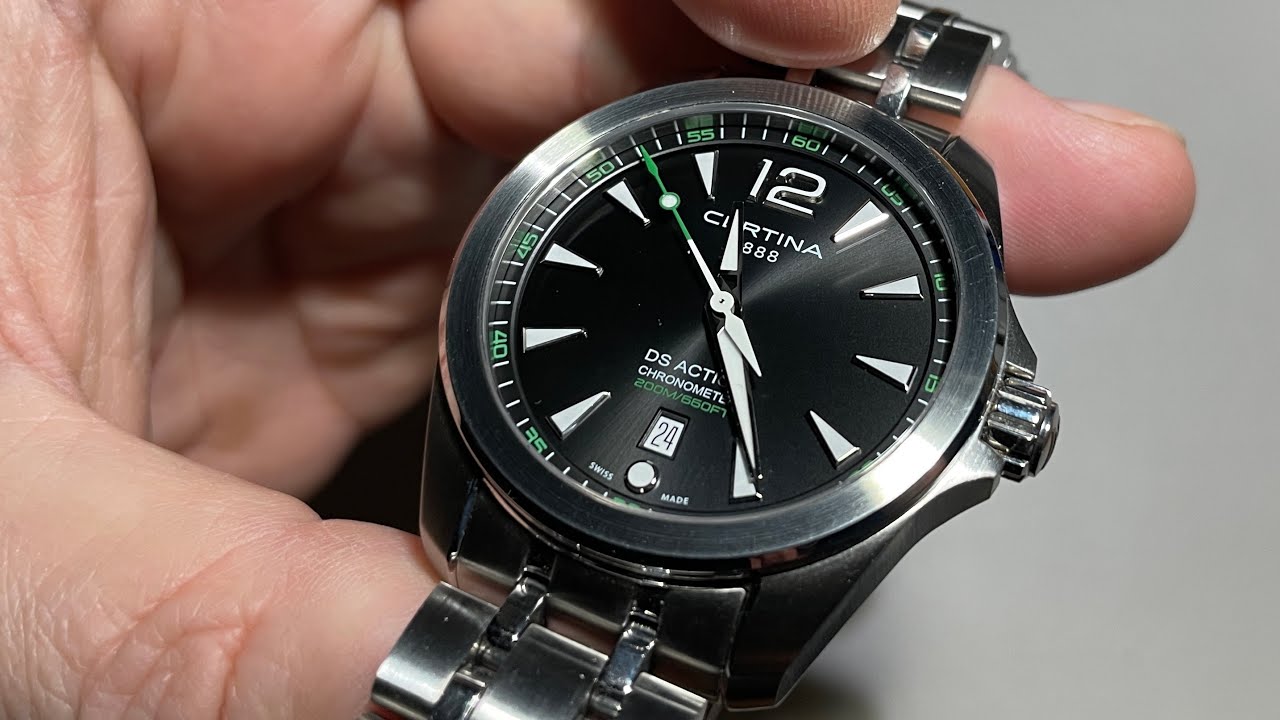 Aqua Terra für den schmalen Geldbeutel! Certina DS Action Chronometer.