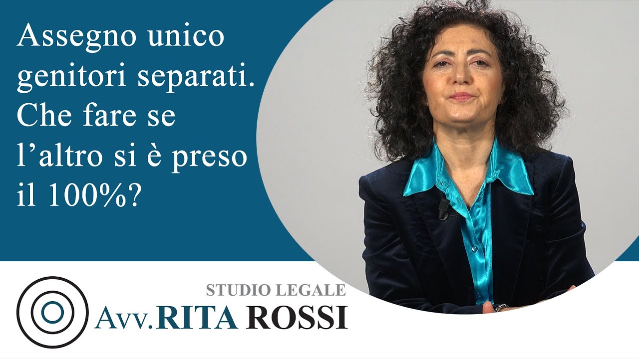Assegno unico genitori separati. Che fare se l'altro si è preso il 100%?