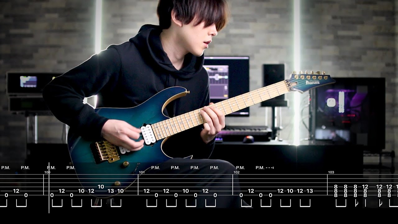 While She Sleeps - THE GUILTY PARTY Guitar Cover (Screen Tabs)