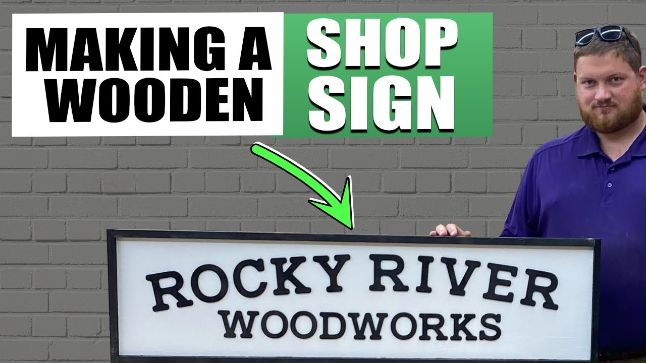 Making A Wooden Shop Sign