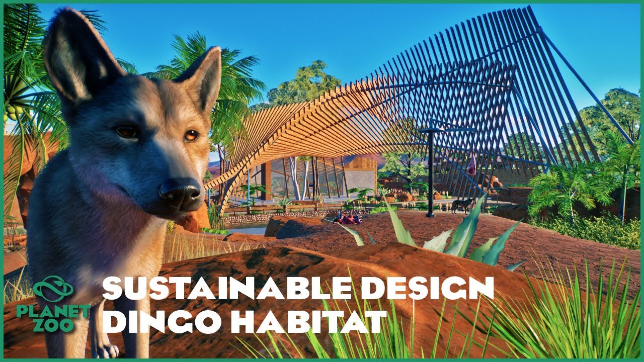 Dingo Habitat | Sustainable Eco Zoo Planet Zoo Australia Pack