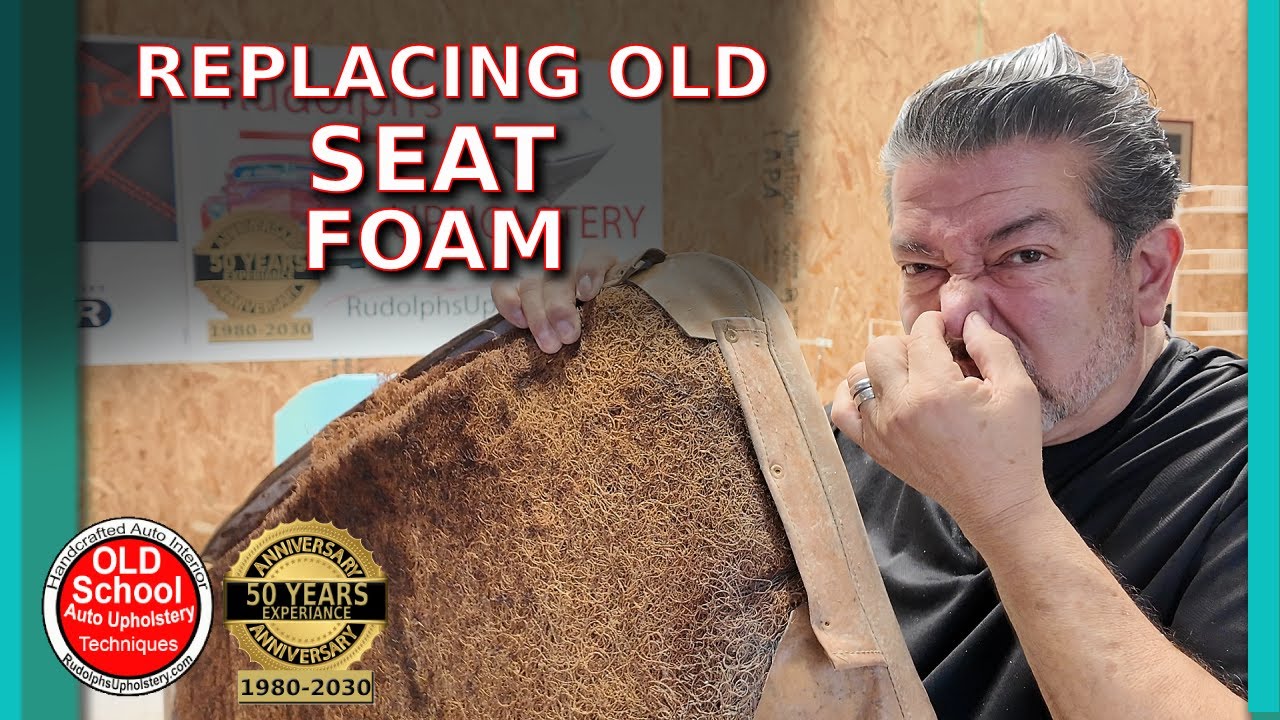 How To | Change Bad Seat Foam With New Foam Upholstery