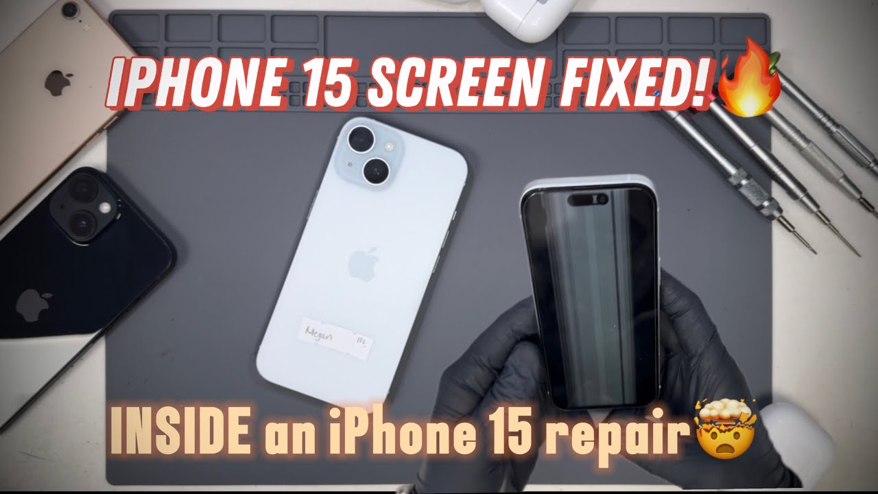 CRACKED iPhone 15? Here&rsquo;s How I Fixed It FAST! 🔥
