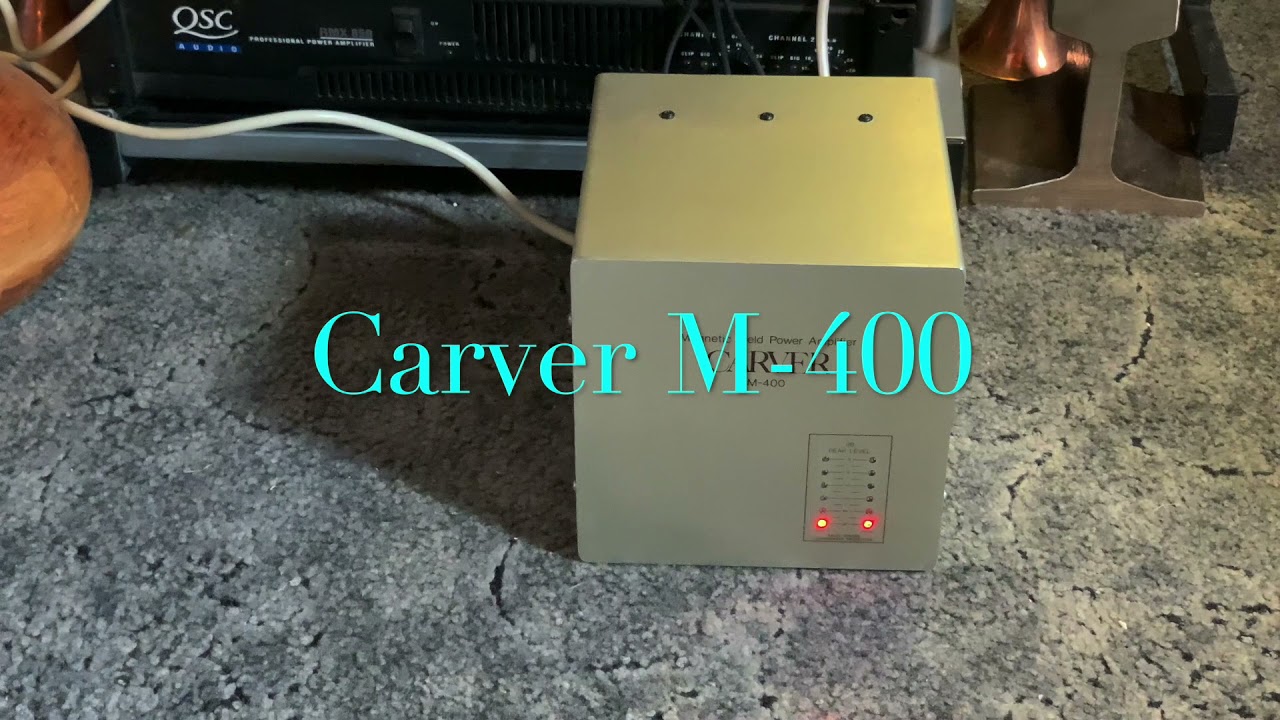 QSC RMX850 and Carver M-400 Comparison - Take 5