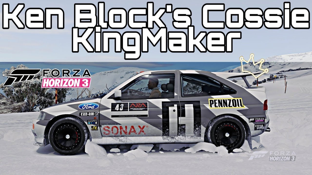 Forza Horizon 3 - Ken Block's Cossie - KingMaker
