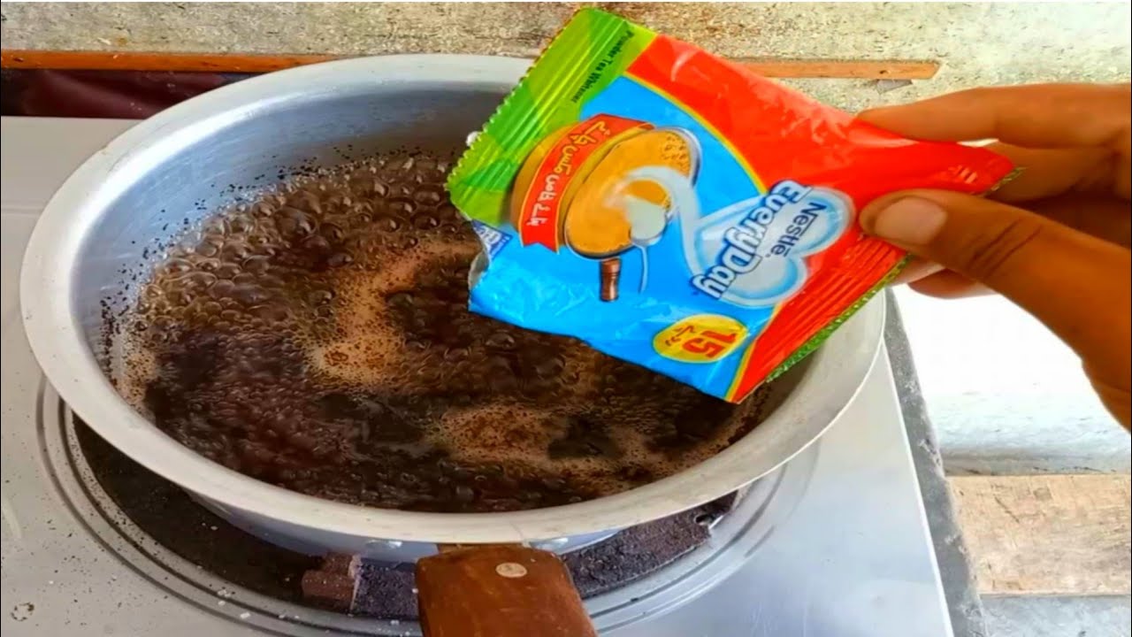only 2 minute recipe | world the best nestle everyday milk powder tea in the morning