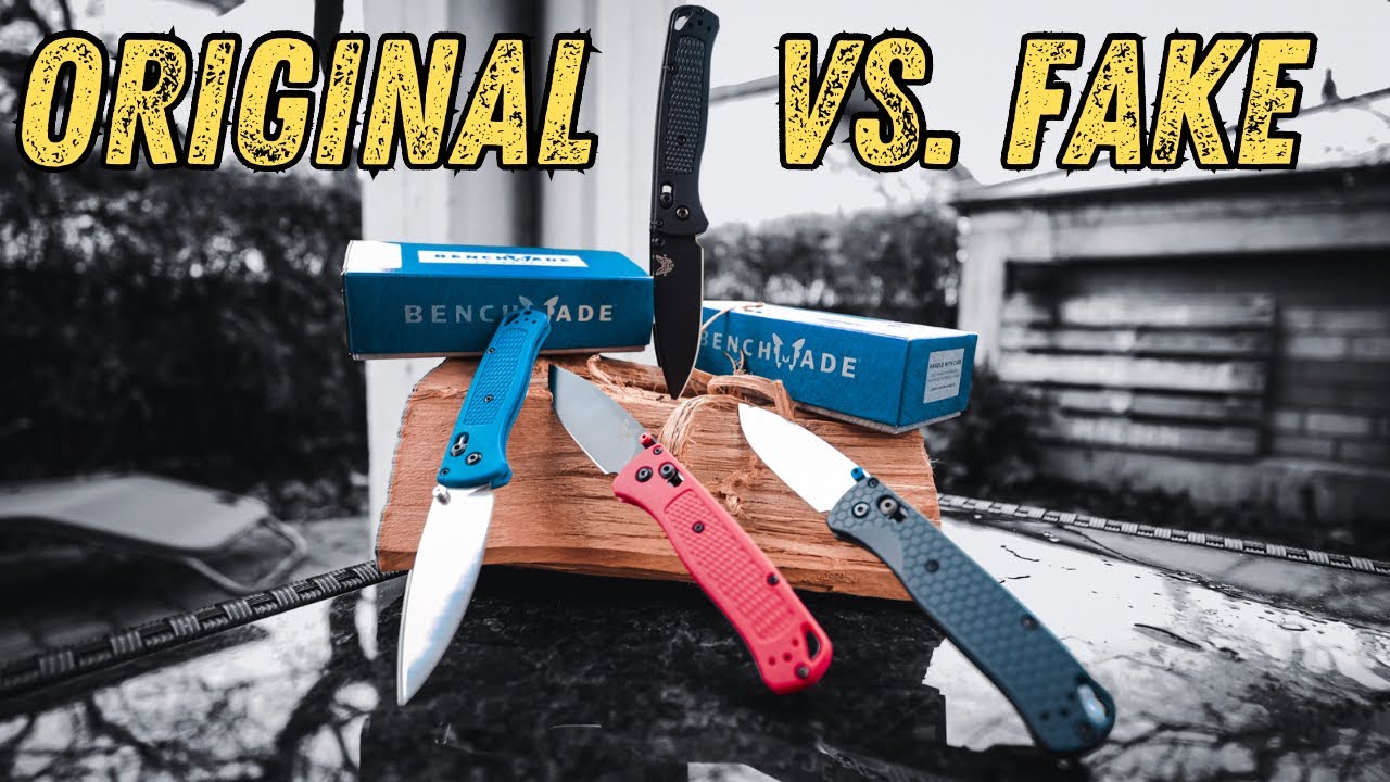 BENCHMADE BUGOUT vs FAKE BUGOUT