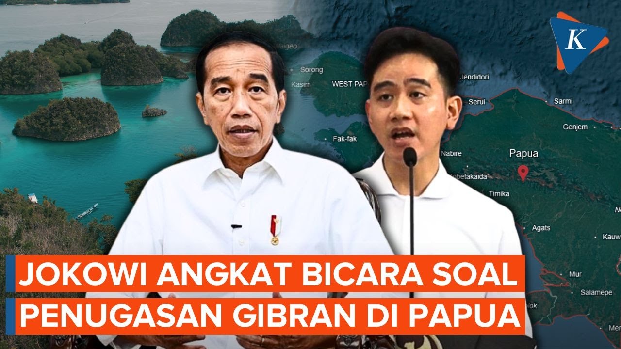 Jokowi Angkat Bicara soal Tugas Gibran di Papua, Bandingkan dengan Ma'ruf Amin