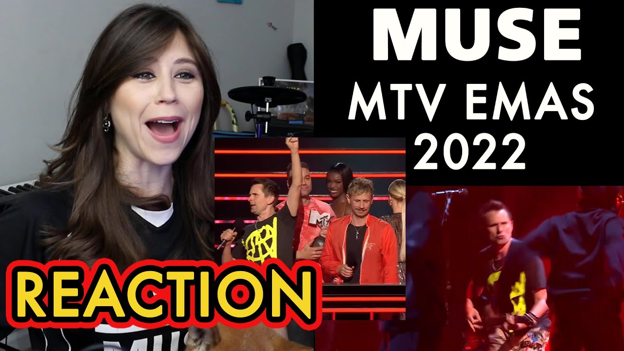 Muse “Will of the People” Live & Winning BEST ROCK Award | MTV EMA 2022 | REACTIONS
