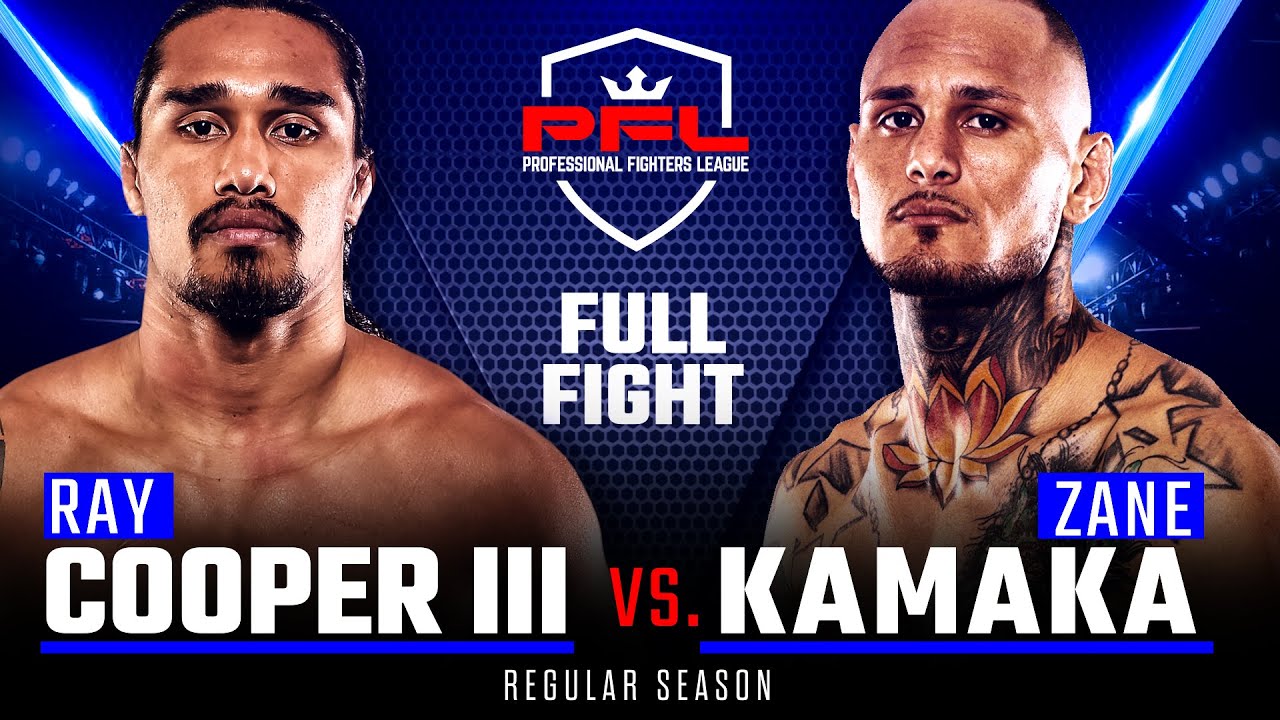 Полный бой | Рэй Купер III против Зейна Камаки | PFL 1, 2019