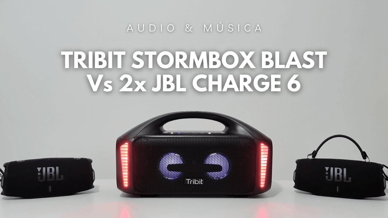 Tribit Stormbox Blast Vs 2x JBL Charge 6 Playing The Best - Tina Turner