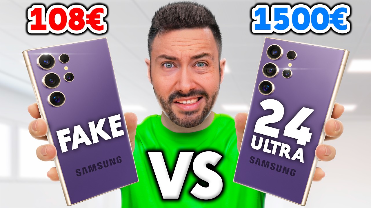 J'ai acheté le Faux Galaxy S24 Ultra à 108€ !