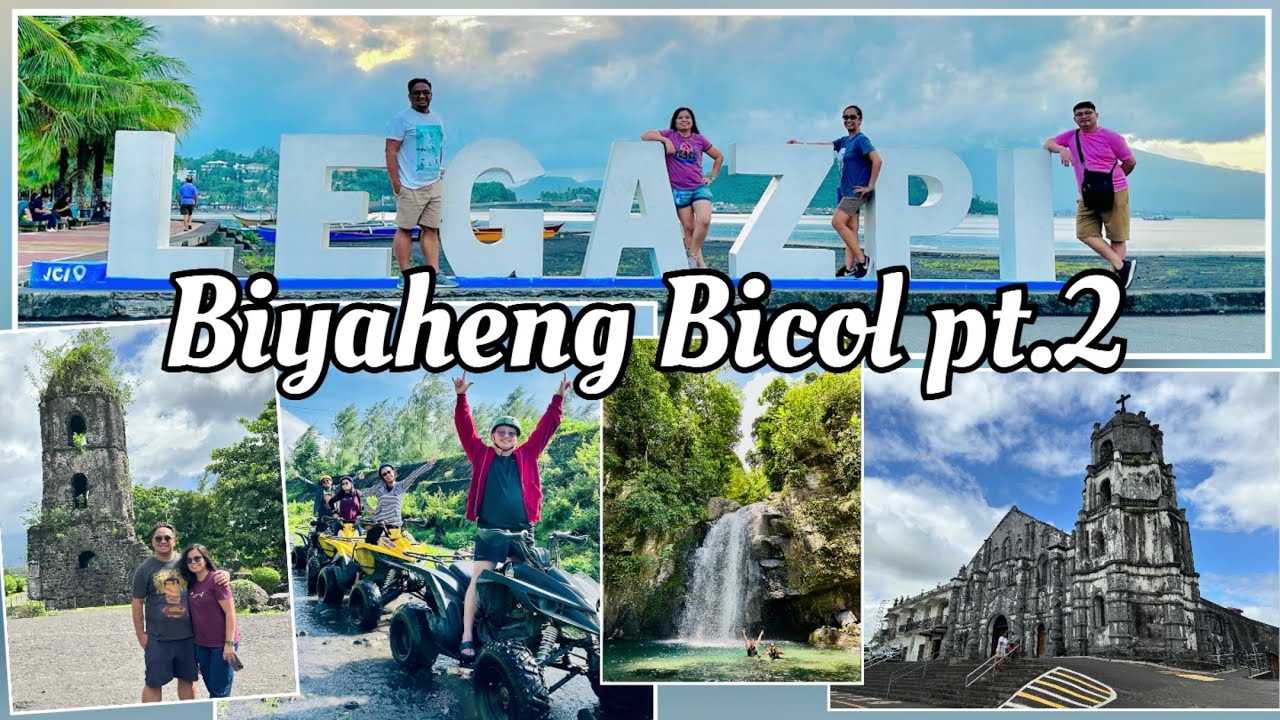Biyaheng Bicol Pt.2  - Legazpi, Albay | Cagsawa, Veral Falls | Legazpi Boulevard | Daraga Church